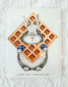 I Like You A Waffle Lot